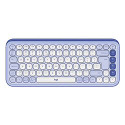 Logitech 920-013074 keyboard Universal Bluetooth QWERTY US International Lilac, White