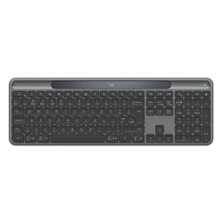 Logitech Signature Slim Solar+ K980 keyboard Universal RF Wireless + Bluetooth QWERTY UK English Graphite