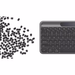 Logitech Signature Slim Solar+ K980 keyboard Universal RF Wireless + Bluetooth QWERTZ German Graphite - Additional view 7