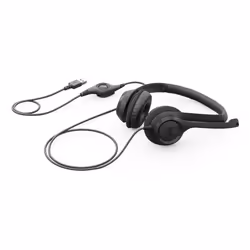 Logitech H390 USB Headset Wired Head-band Calls/Music USB Type-A Black