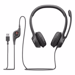 Logitech H390 USB Headset Wired Head-band Calls/Music USB Type-A Black - Additional view 5