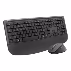Logitech Signature Comfort Plus Combo MK880 for Business keyboard Mouse included Universal USB + Bluetooth QWERTY English Graphite - Additional view 3