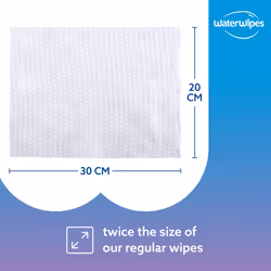 Adult Care Sensitive Wipes, 90 Wipes (3 Packs), Extra Large, Water-Based Wet Wipe, Designed for All Over Cleansing