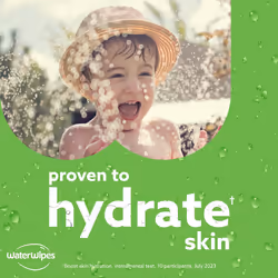 Hydrating Clean Baby Wipes, 360 Wipes (6 Packs), with 99% Water & Aloe Vera Extract, Wet Wipes for Face & Body