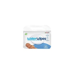 WaterWipes Original Plastic Free Baby Wipes, 240 Count (4 packs), 99.9% Water Based Wet Wipes & Unscented for Sensitive Skin