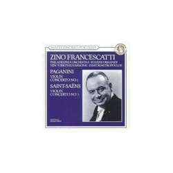 Francescatti  PaganiniSaint Saens CD