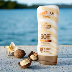 - Hydrating Protection Sunscreen SPF 30 UVA and UVB Protection, 180 ml, 12-Hour Moisturisation with Cocoa and Shea Butter, Water Resistant, Vegan - Additional view 5