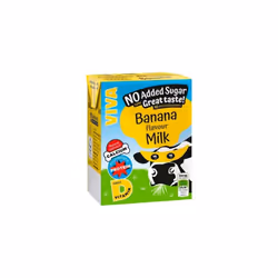 VIVA Banana No Added Sugar Milk Drinks - 27x200ml