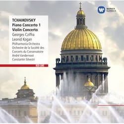 Warner Music Georges Cziffra - Tchaikovsky: Piano-Concerto, Violinconcerto, CD Classic