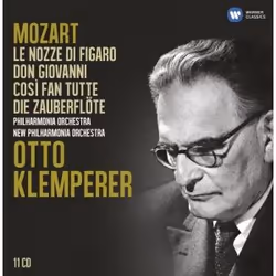Warner Music Otto Klemperer - Mozart: Operas, 11CD, Classic, CD, Otto Klemperer, Physical media, Adult, 11 discs