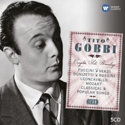 Warner Music Tito Gobbi - Tito Gobbi, 5CD CD Classic