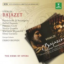 Warner Music Fabio Biondi - Vivaldi: Bajazet, 3CD CD Classic