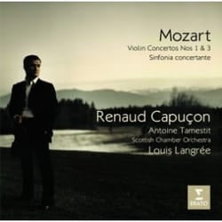 Warner Music Renaud Capuçon - Mozart: Violin Concertos 1 & 3, CD Classic