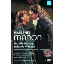 Warner Music Natalie Dessay - Massenet: Manon, 2DVD DVD Classic