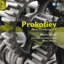 Warner Music Michel Beroff - Prokofiev: Piano Concertos, 2CD CD Classic