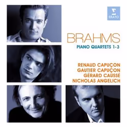 Warner Music Renaud Capuçon - Brahms: Piano Quartets, 2CD, Classic, CD, Renaud Capuçon, Physical media, Adult, 2 discs