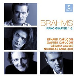 Warner Music Renaud Capuçon - Brahms: Piano Quartets, 2CD CD Classic