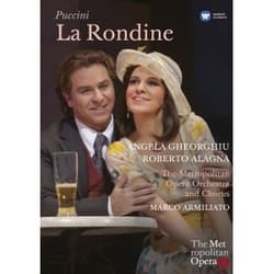 Warner Music Roberto Alagna - Puccini: La Rondine (Live from the Met), DVD Classic