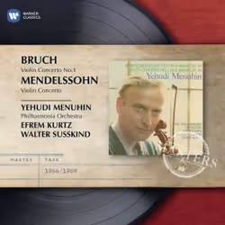 Warner Music Yehudi Menuhin - Bruch, Mendelssohn: Violin Concertos, CD, Classic, CD, Yehudi Menuhin, Physical media, Adult, 1 ...