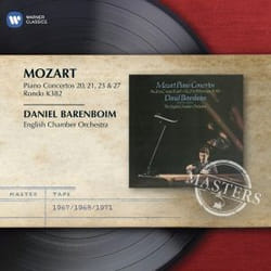 Warner Music Daniel Barenboim - Mozart: Piano Concertos 20, 21, 23 & 27, Rondo, 2CD CD Classic
