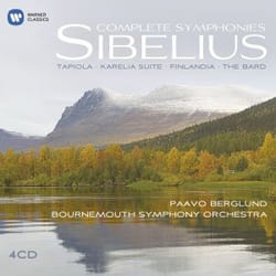 Warner Music Paavo Berglund - Sibelius: Symphonies, 4CD CD Classic