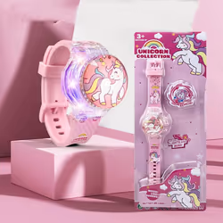 Creative Unicorn Light up Watch Students Watch