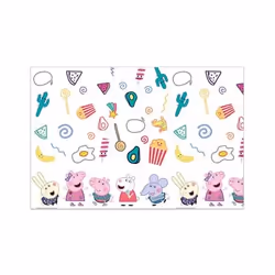 Procos Peppa Plastic Tablecover 120x180 cm