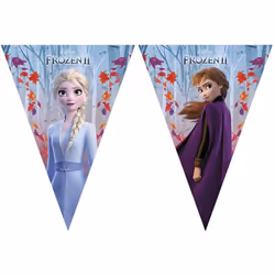 Frozen 2 Triangle Flags Banner