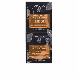 Express Beauty Mascarilla facial exfoliante suave con albaricoque 2 x 8 ml
