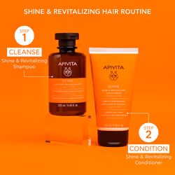 Shine And Vitality Shampoo with honey and orange for all hair types 250 ml - Additional view 4