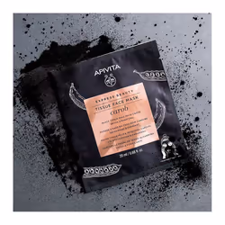 Detoxifying and purifying black tissue face mask 20 ml