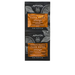 Express Beauty Mascarilla facial iluminadora con naranja 2 x 8 ml