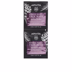 Express Beauty Mascarilla facial iluminadora y retexturizante con alcachofa, Aha y Pha 2 x 8 ml