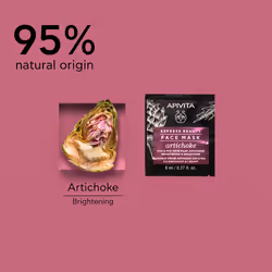 Express Beauty Mascarilla facial iluminadora y retexturizante con alcachofa, Aha y Pha 2 x 8 ml