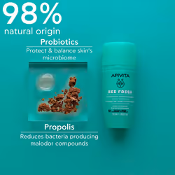Bee Fresh 24h roll-on deodorant respects the microbiome 50 ml