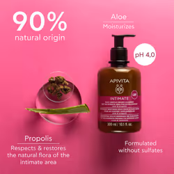 Gentle Cleansing Gel For The Intimate Area For Extra Protection Natural cleanser 300 ml