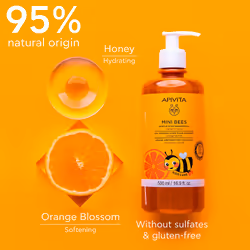Mini Bees Gel de ducha suave para niños apto para pieles sensibles 500 ml - Additional view 3