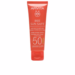 Bee Sun Safe Anti-Aging and Anti-Spot Facial Cream with Color Spf 50 50 ml