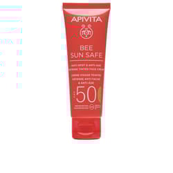 Bee Sun Safe Anti-Aging and Anti-Spot Facial Cream with Color Spf 50 50 ml