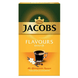 Jacobs Ground Filter Coffee Vanilia Flavour Hot/Cold - 1 Pack of 250g
