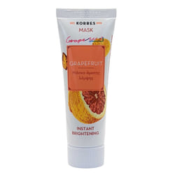 Korres Face Mask Instant Brightening 18ml Grapefruit