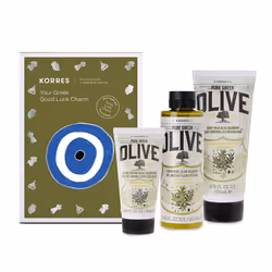 KORRES Olive Blossom Body Care Collection | Pure Greek Olive Shower Gel  Body Cream & Hand Cream  3 Piece Set