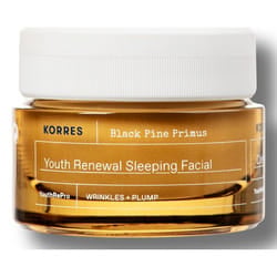 Korres Care Black Pine Primus Night cream Face All ages 40 ml 40 g