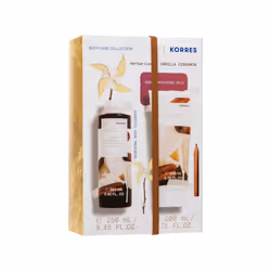KORRES Vanilla Cinnamon Shower Gel & Body Milk Set  Value set  450ml