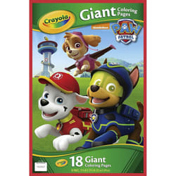 Crayola Paw Patrol Giant Coloring Pages - 18 PAGES