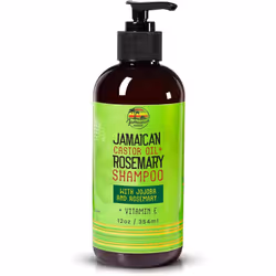 JAMAICAN Ambre Rosemary Shampoo for Hair Strengthening - 12 oz / 340ml - Moisturizing Strengthening Shampoo Promoting Nouri ...