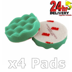 3M Perfect-it III Compounding Pad Green 50499 3 75mm Pack of 4 Pads