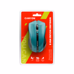 Canyon CNE-CMSW05G mouse Office RF Wireless Optical 1600 DPI - Additional view 4
