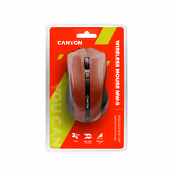 Canyon CNE-CMSW05R mouse RF Wireless Optical 1600 DPI - Additional view 4