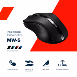 Canyon CNE-CMSW05R mouse RF Wireless Optical 1600 DPI - Additional view 5